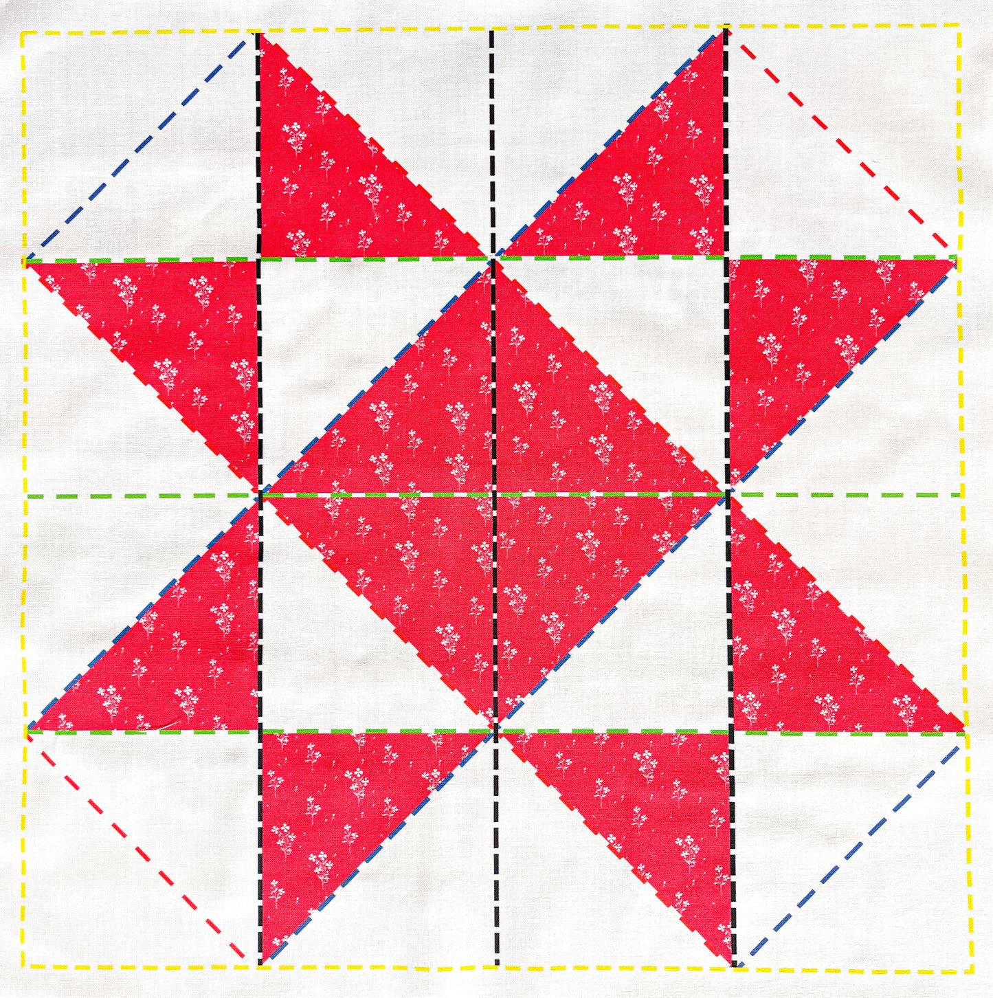 Indigo Study Quiltlet Block 5