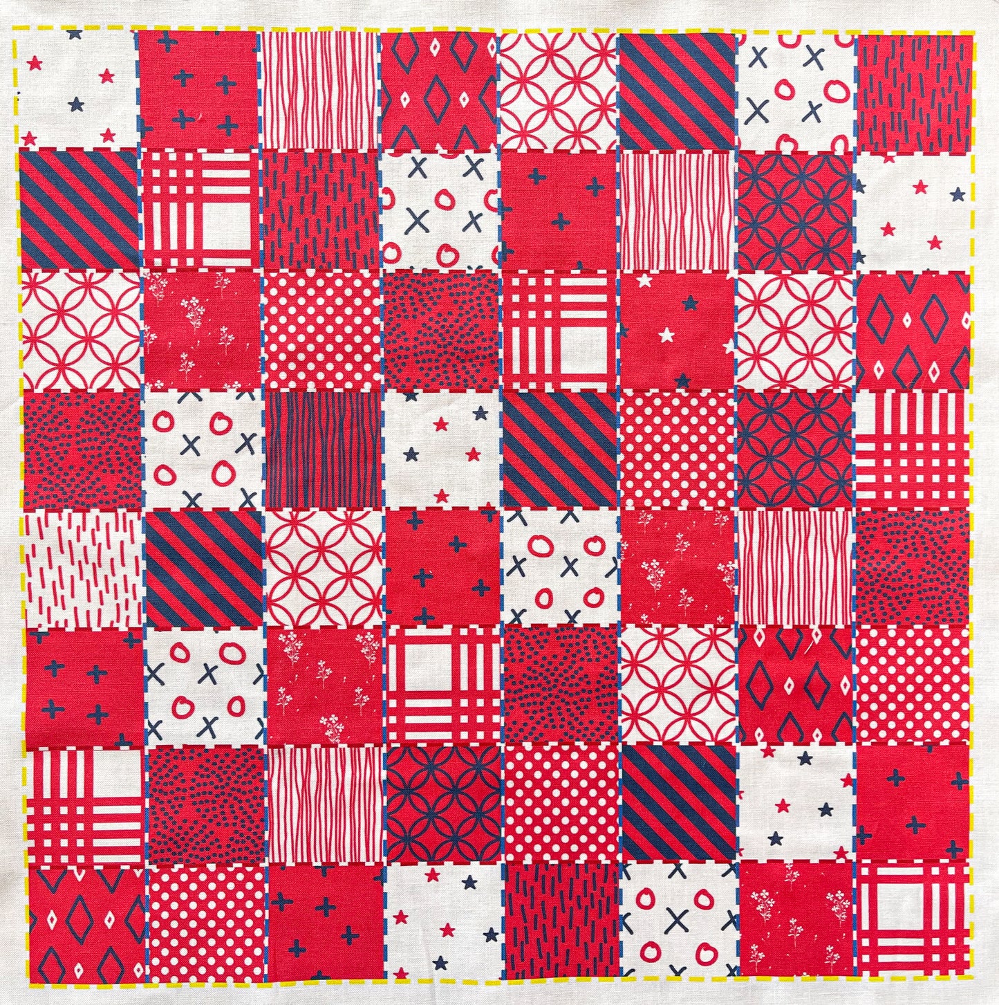 Indigo Study Quiltlet Block 3