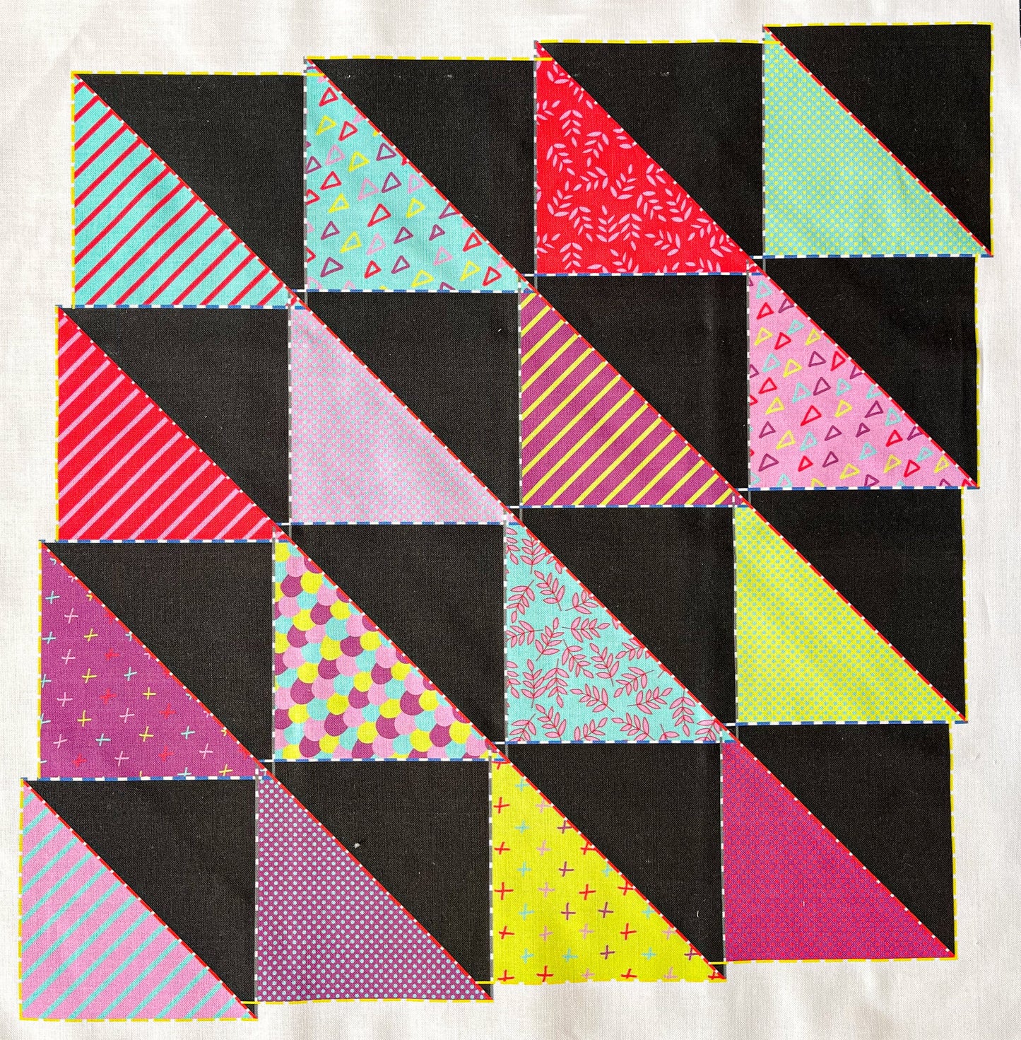 Pixel Party Quiltlet Block 2