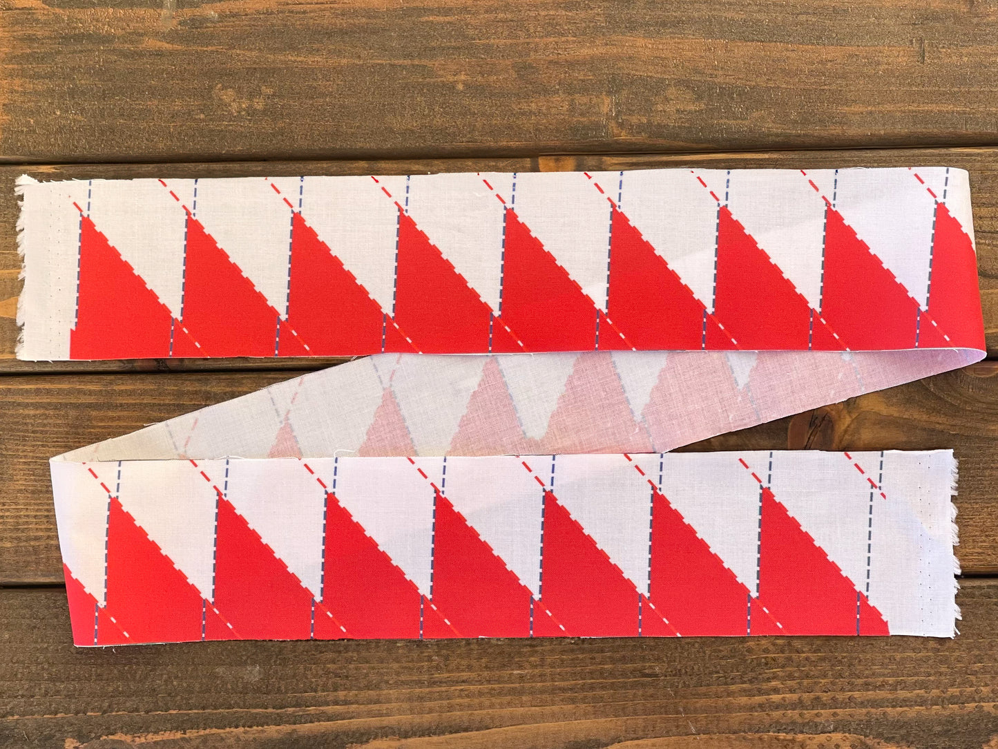 Crimson Contrast Quiltlet
