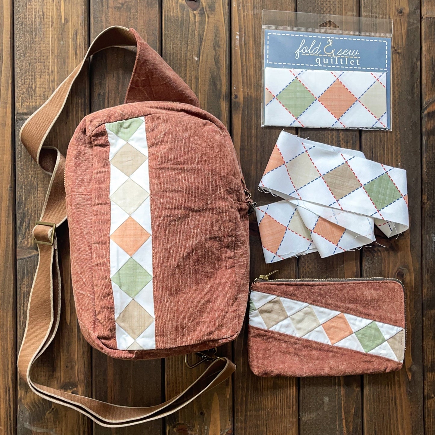 Down to Earth Quiltlet Strip