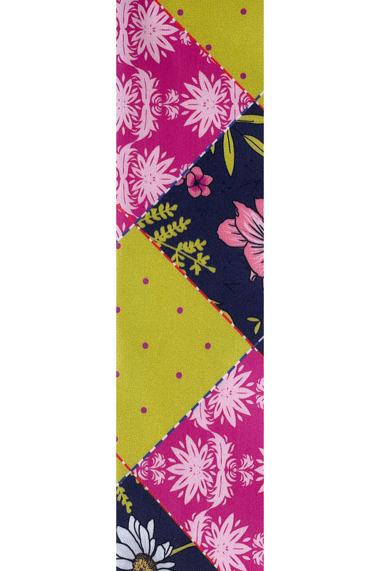 Botanical Bloom Pyramid HST Quiltlet