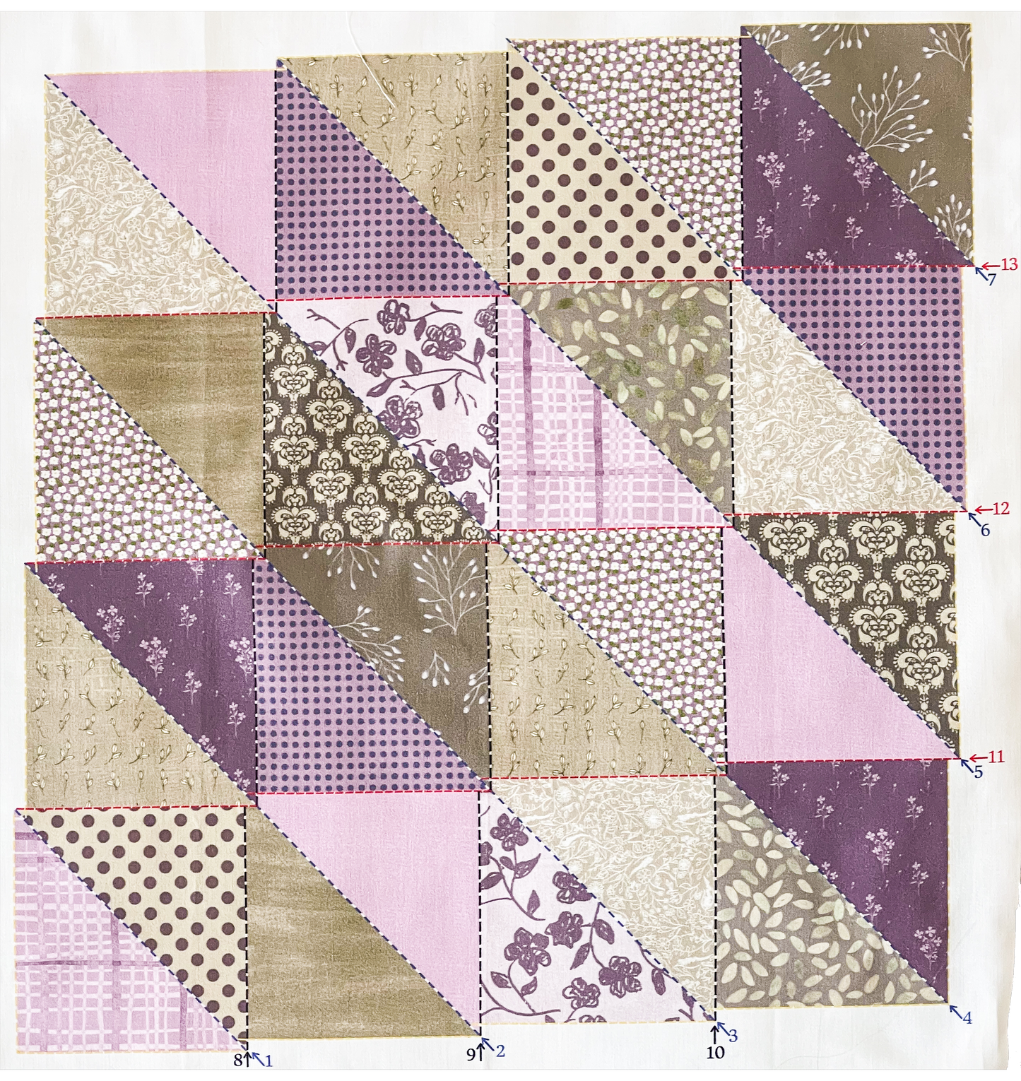 Frances Tote Quilt Block Kit