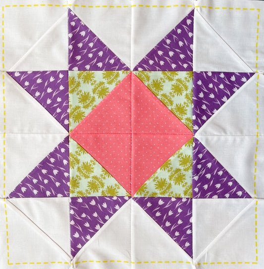 Tutti Fruitti Quiltlet Block 4