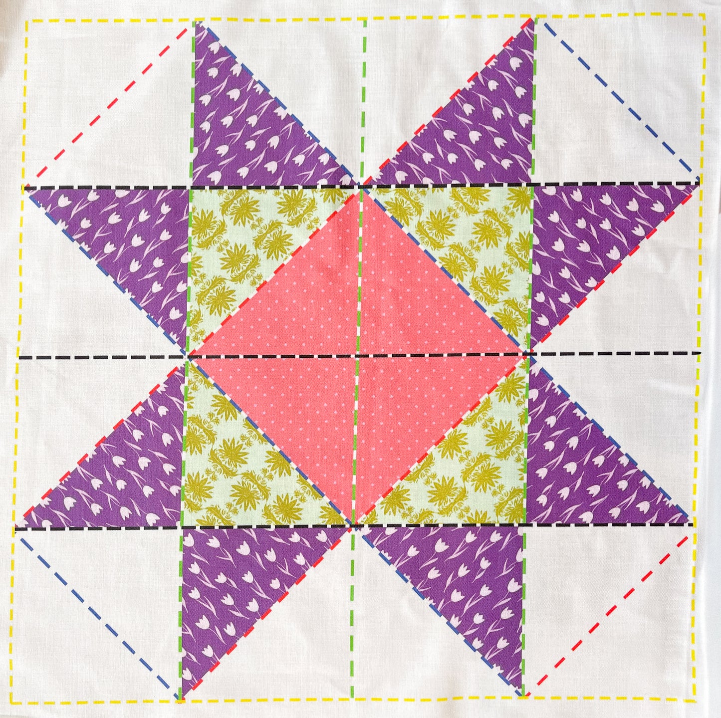 Tutti Fruitti Quiltlet Block 4