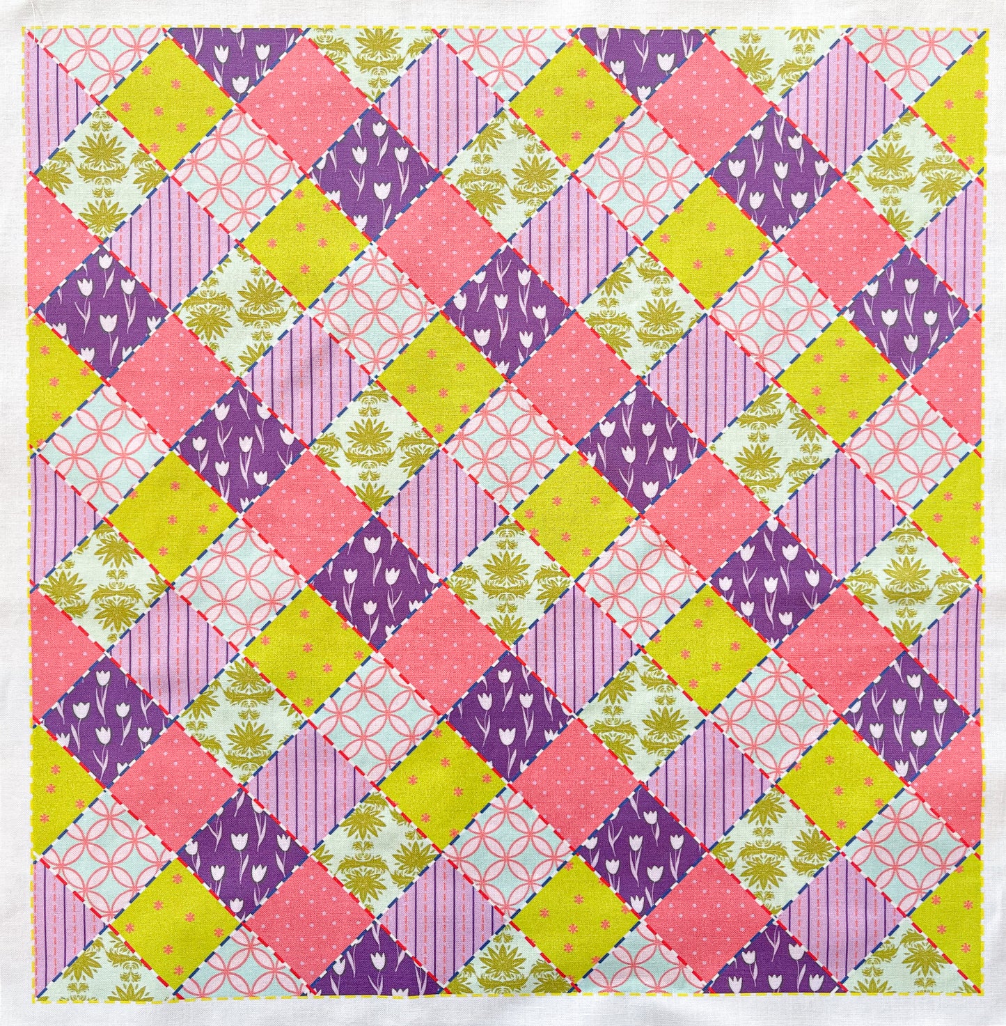 Tutti Fruitti Quiltlet Block 3