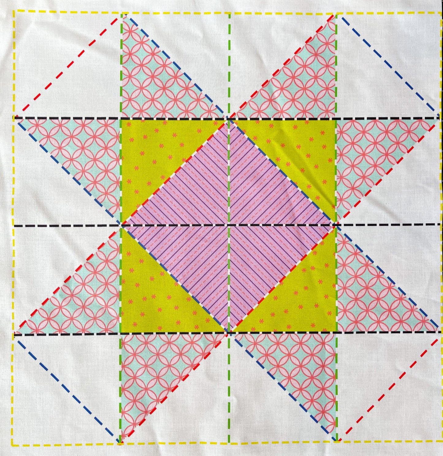 Tutti Fruitti Quiltlet Block 5