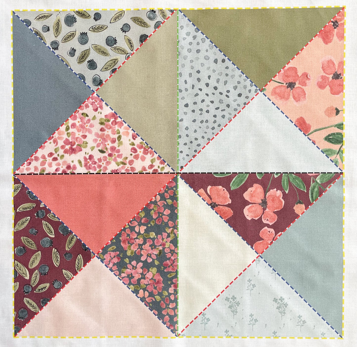 Mabel Quiltlet Block 1