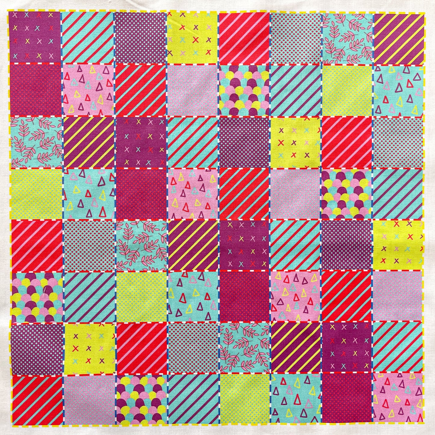Pixel Party Quiltlet Block 4