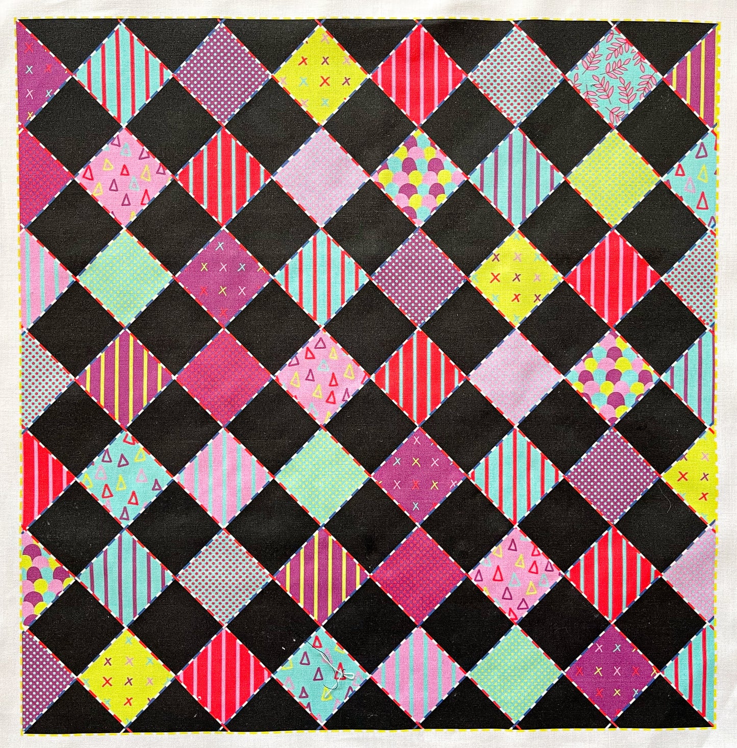 Pixel Party Quiltlet Block 3