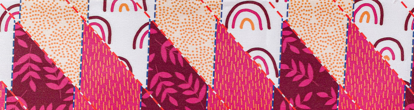 Sunset Fusion Quiltlet