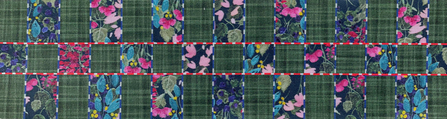 Deep Forest Garden Quiltlet (Wholesale set of 6)