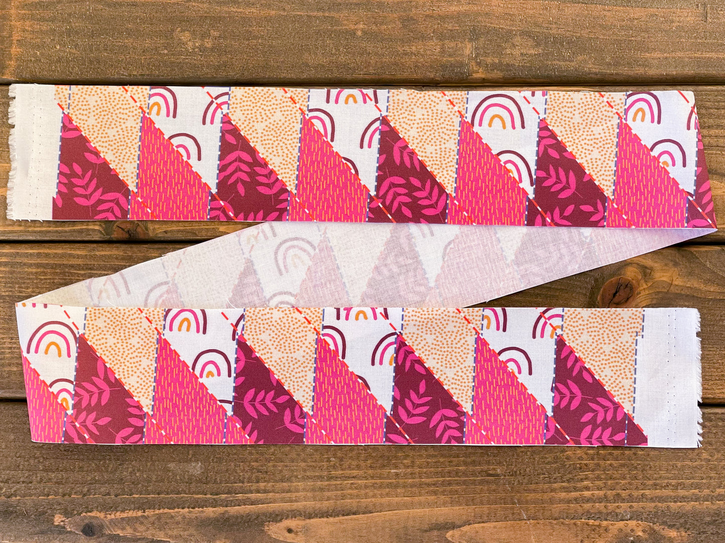 Sunset Fusion Quiltlet
