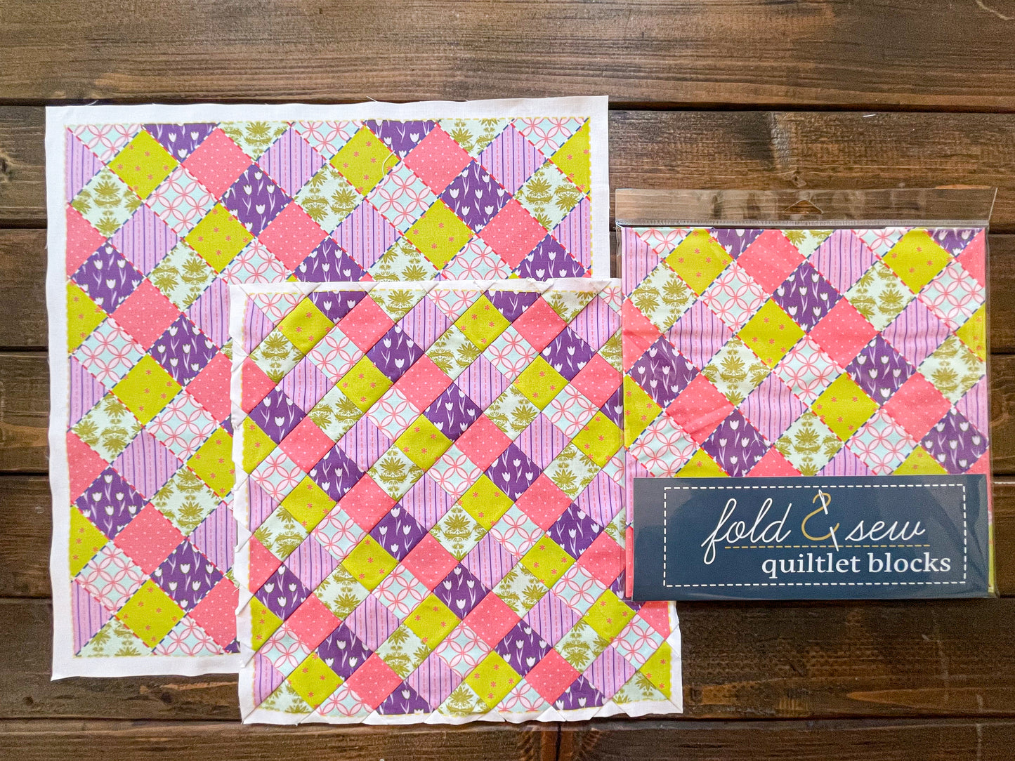 Tutti Fruitti Quiltlet Block 3