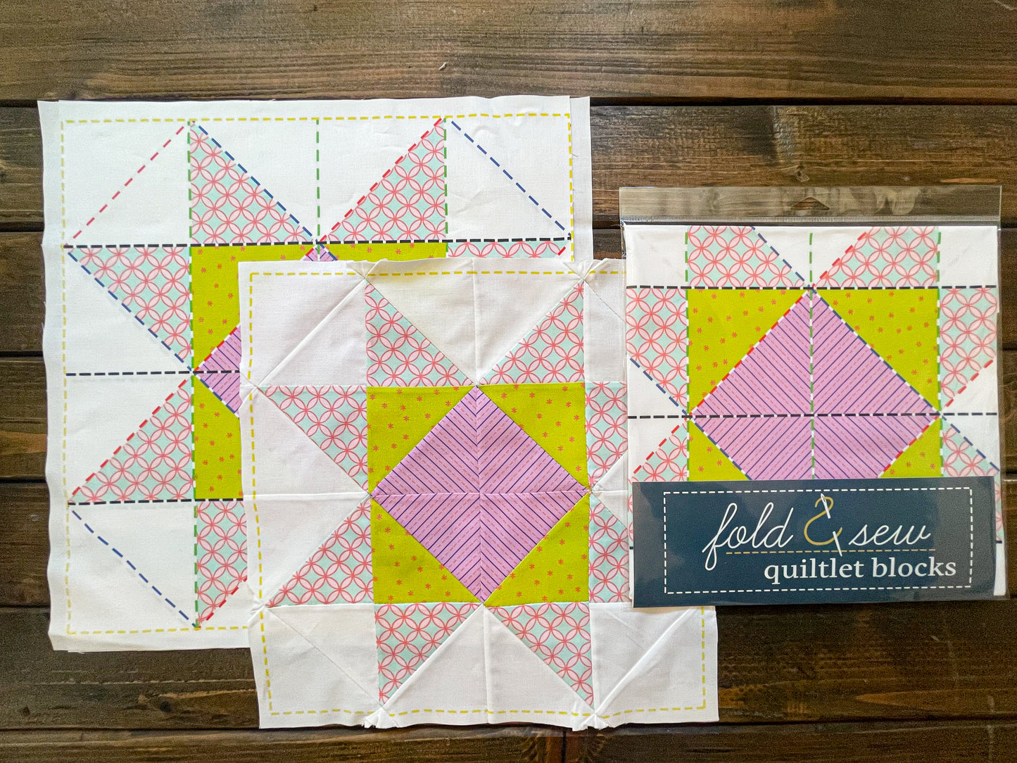 Tutti Fruitti Quiltlet Block 5