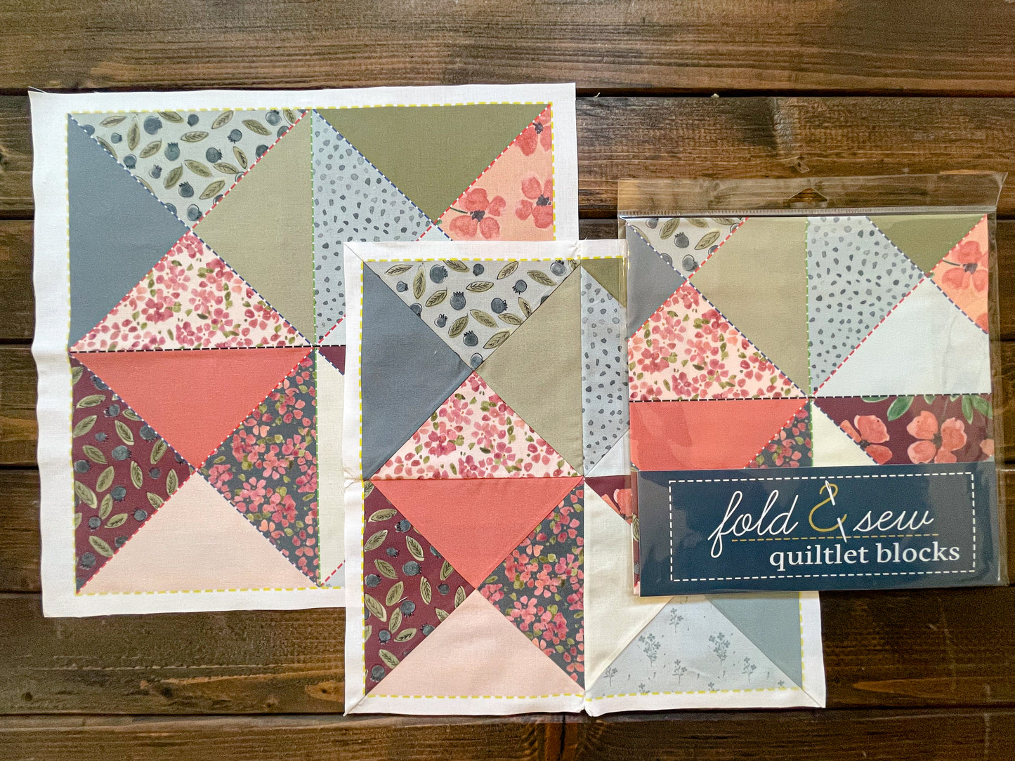 Mabel Quiltlet Block 1