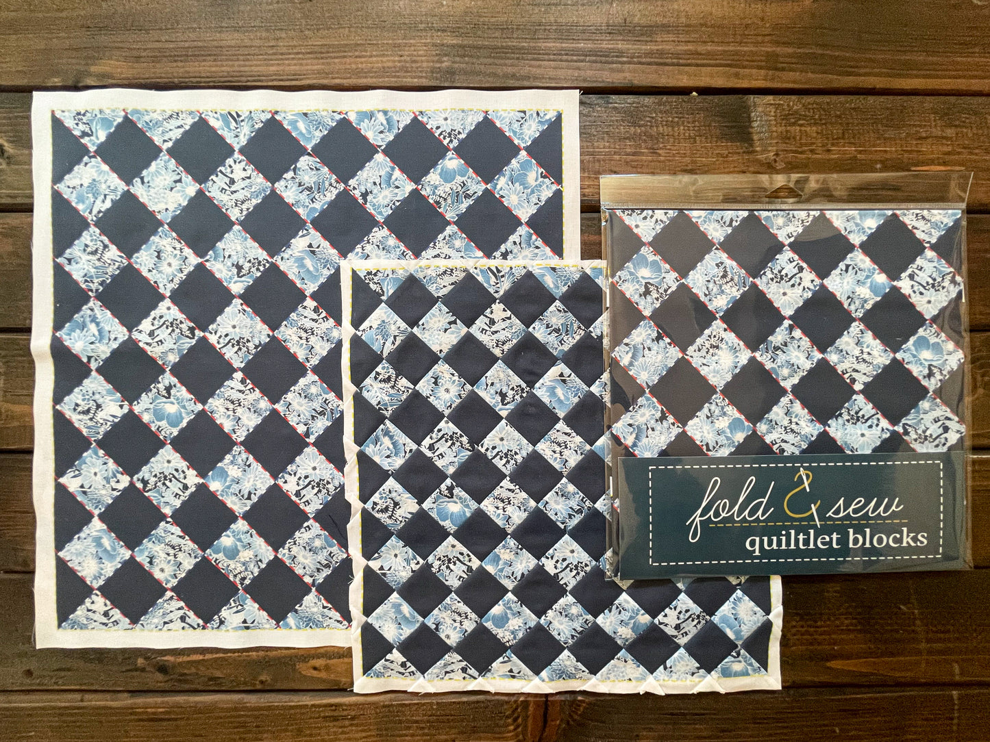 Indigo Study Quiltlet Block 2