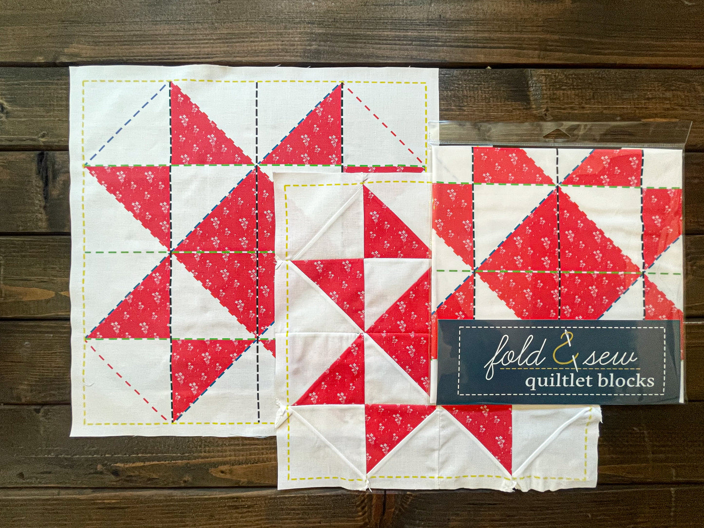 Indigo Study Quiltlet Block 5
