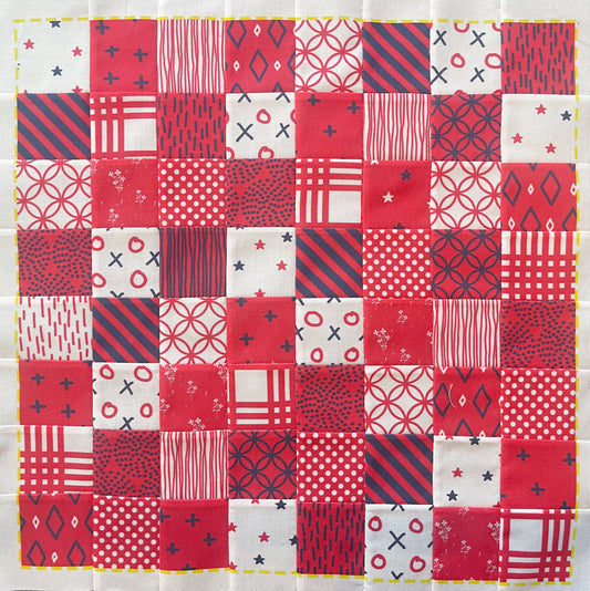 Indigo Study Quiltlet Block 3