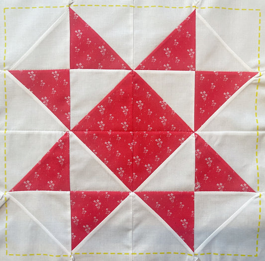 Indigo Study Quiltlet Block 5