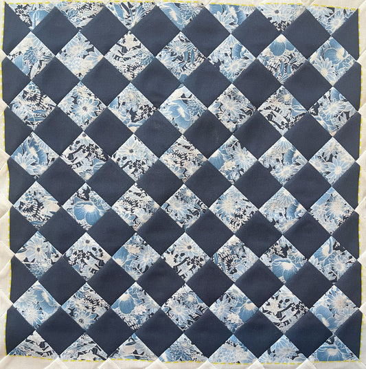 Indigo Study Quiltlet Block 2