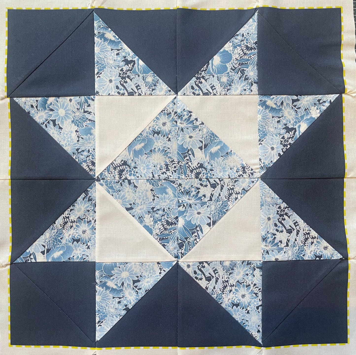 Indigo Study Quiltlet Block 4