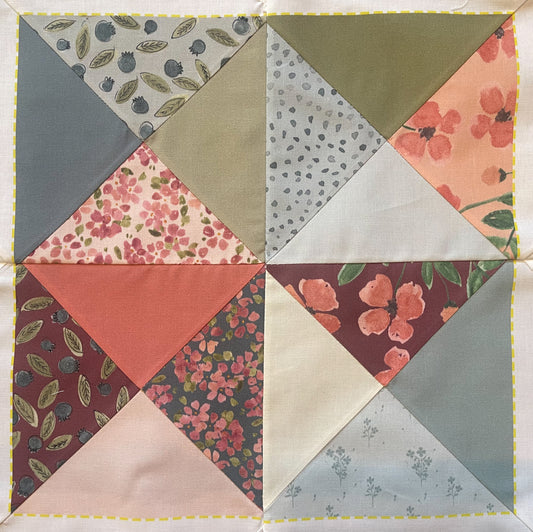 Mabel Quiltlet Block 1