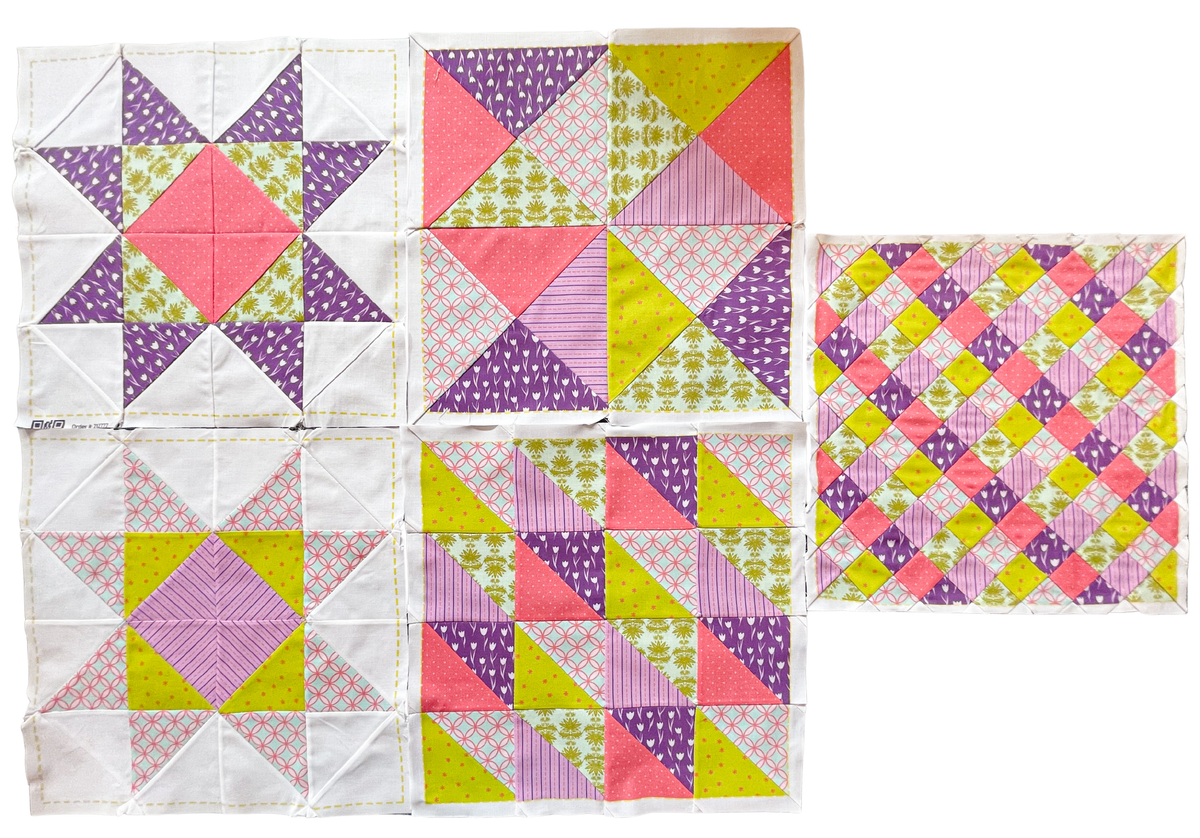 Tutti Fruitti Quiltlet Block Collection (Wholesale)